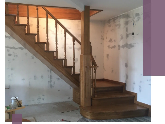 Ремонт деревянных лестниц в Железнодорожном: быстро и качественно