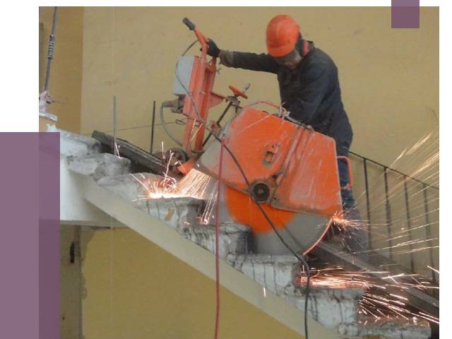 Демонтаж бетонных лестниц в Железнодорожном от 4614 руб. за м2 | ПРОЛЁТ-Жлз