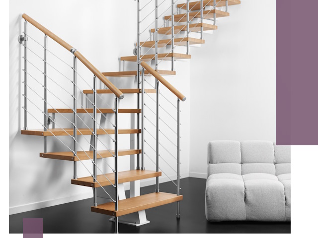 Модульные лестницы под ключ в Железнодорожном — монтаж и изготовление