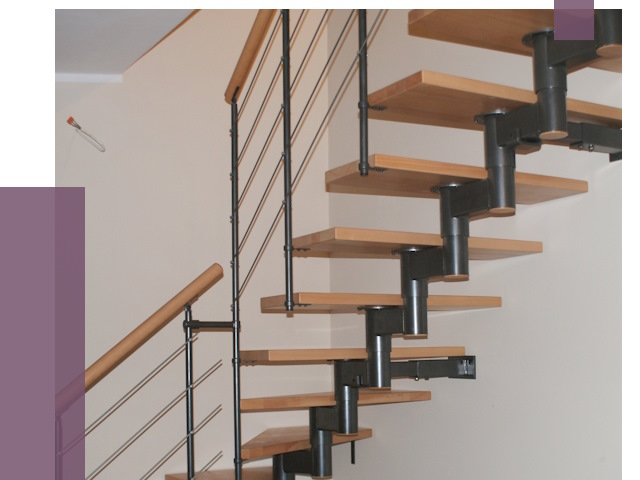 Изготовление модульных лестниц в Железнодорожном от 11536 руб. 