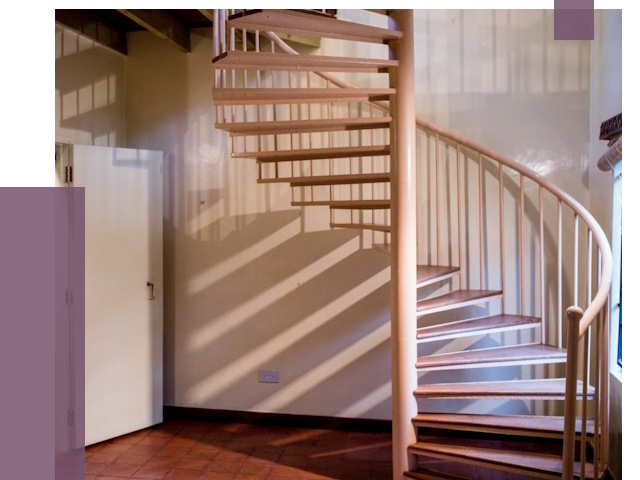 Изготовление винтовых лестниц на заказ в Железнодорожном от 76392 руб. | ПРОЛЁТ-Жлз