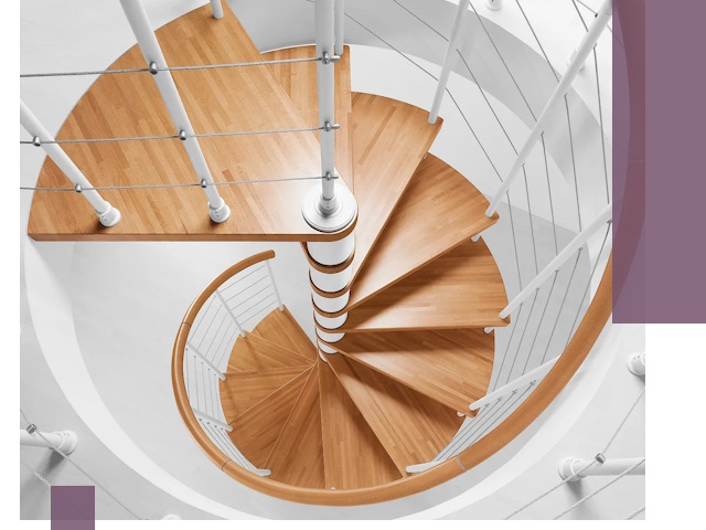 Изготовление винтовых лестниц под ключ в Железнодорожном