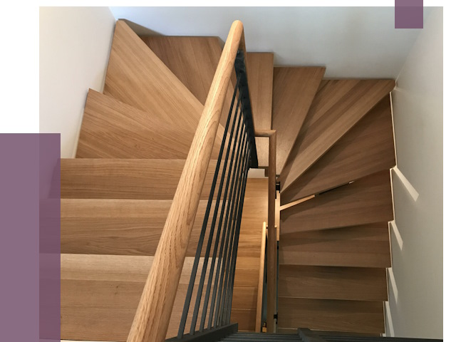 П-образные лестницы в Железнодорожном под ключ от 48707 руб. | ПРОЛЁТ-Жлз