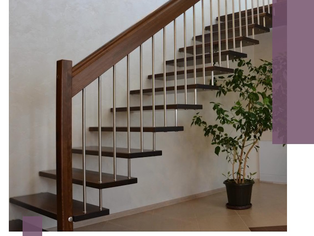 Лестницы на больцах под ключ в Железнодорожном – изготовление и монтаж