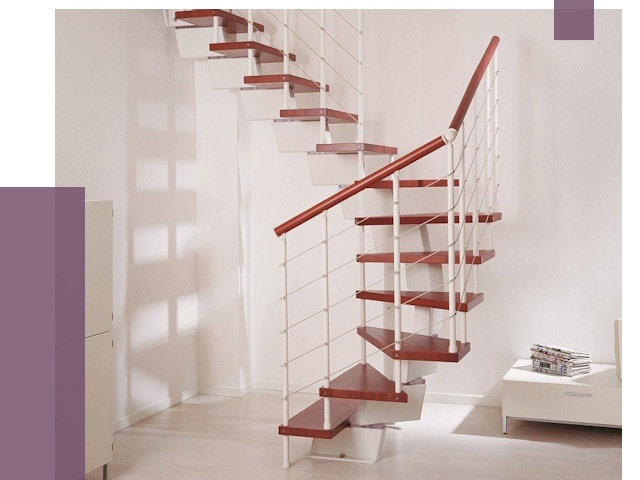 Изготовление лестниц на больцах в Железнодорожном от 9741 руб. | ПРОЛЁТ-Жлз