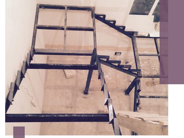 Монтаж лестниц на металлокаркасе в Железнодорожном быстро и качественно