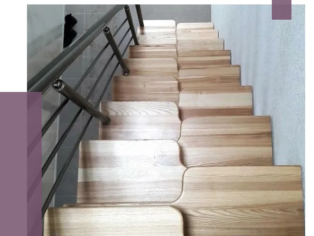 Лестницы гусиный шаг в Железнодорожном от 13074 руб. под ключ | ПРОЛЁТ-Жлз