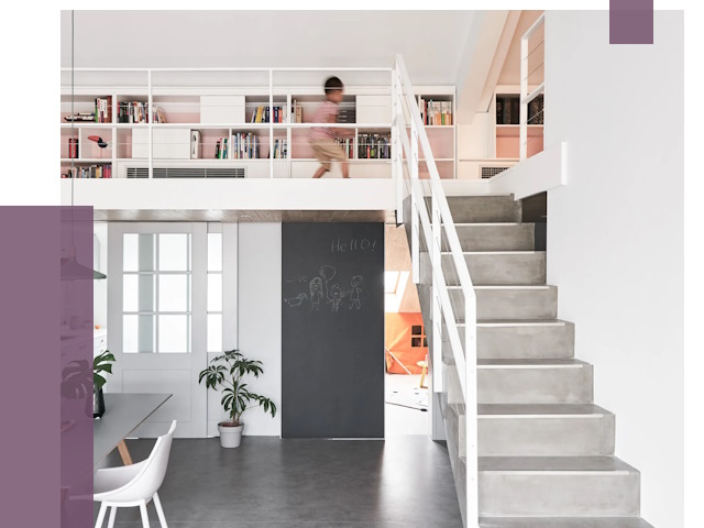 Лестницы для двухуровневой квартиры в Железнодорожном от 176882 руб. | ПРОЛЁТ-Жлз