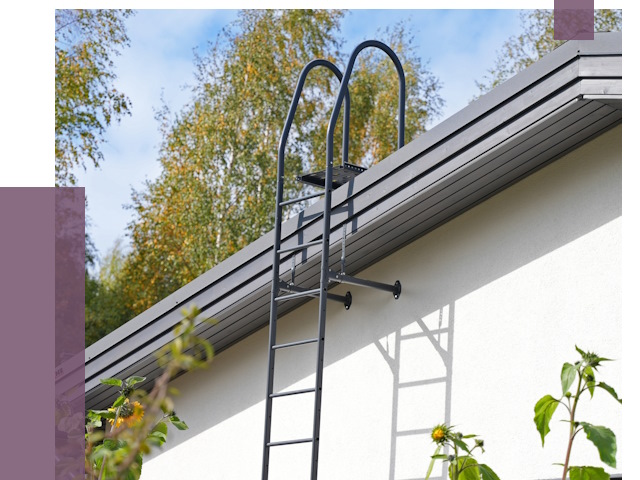 Лестницы на крышу в Железнодорожном от 19175 руб. — монтаж и монтаж ПРОЛЁТ-Жлз