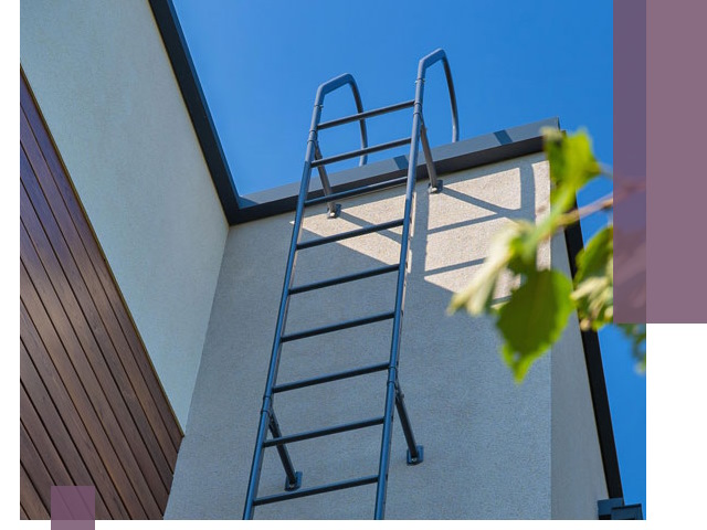 Лестницы на крышу в Железнодорожном — изготовление, монтаж, демонтаж