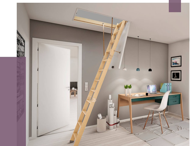 Чердачные лестницы в Железнодорожном — от 14612 руб. | ПРОЛЁТ-Жлз
