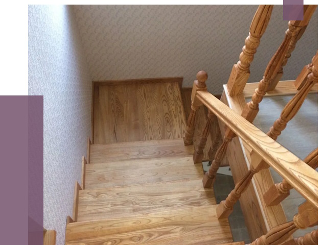 Сосновые лестницы в Железнодорожном под ключ от 8101 руб.  | ПРОЛЁТ-Жлз