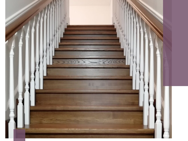 Лестницы из ясеня на заказ в Железнодорожном — изготовление и монтаж