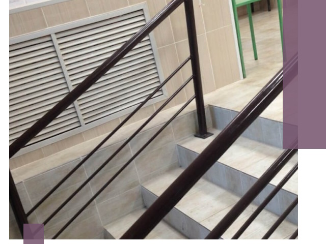 Изготовление перил из металла под ключ в Железнодорожном