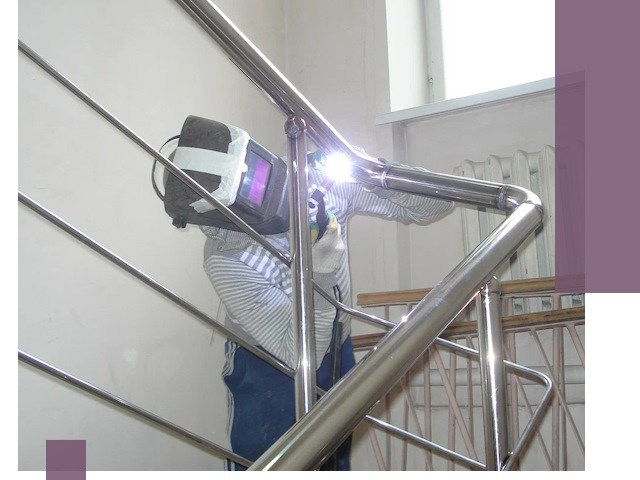 Монтаж перил и ограждений качественно в Железнодорожном