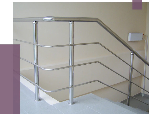 Алюминиевые перила в Железнодорожном от 6357 руб. под ключ | ПРОЛЁТ-Жлз