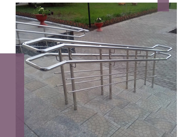 Перила для инвалидов в Железнодорожном от 7608 руб. под ключ | ПРОЛЁТ-Жлз