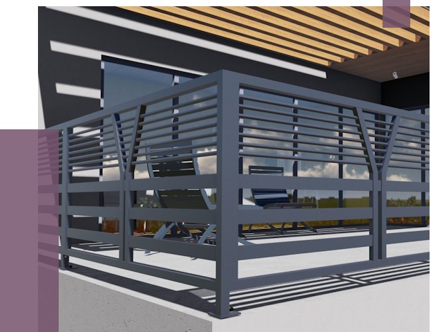 Изготовление балконных ограждений в Железнодорожном от 10767 руб. | ПРОЛЁТ-Жлз