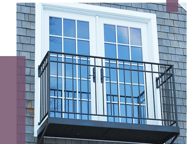 Французские балконы в Железнодорожном от 7434 руб. за м2 