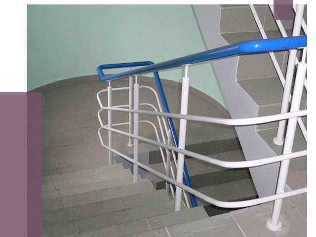 Перила в подъезде в Железнодорожном — установка и замена от 7434 руб. | ПРОЛЁТ-Жлз