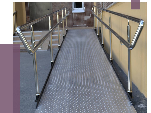 Пандусы в Железнодорожном от 12305 руб. — установка для инвалидов | ПРОЛЁТ-Жлз