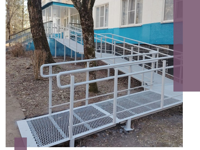 Пандусы под ключ в Железнодорожном: изготовление, монтаж и демонтаж