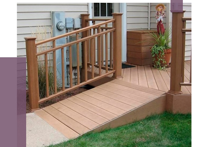 Пандус на крыльцо в Железнодорожном под ключ от 7793 руб. 