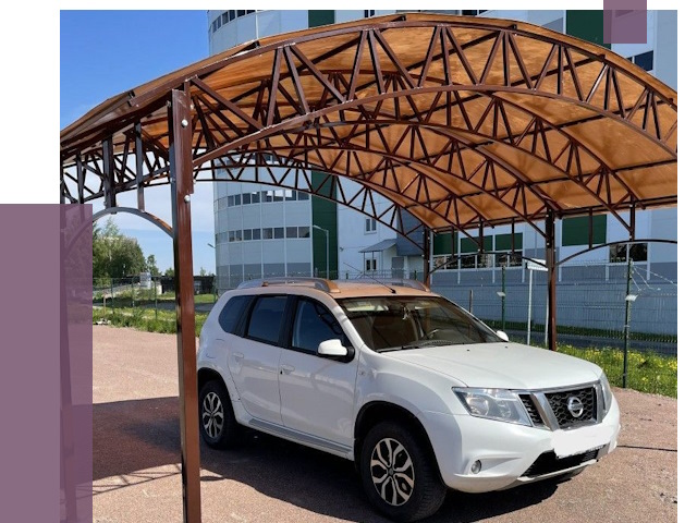 Недорогие навесы в Железнодорожном от 43067 руб.  | ПРОЛЁТ-Жлз