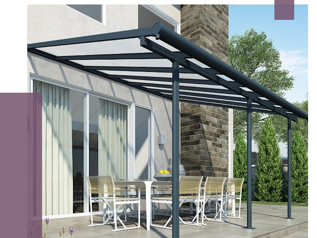 Навесы пристенные в Железнодорожном от 9126 руб. — монтаж и установка | ПРОЛЁТ-Жлз