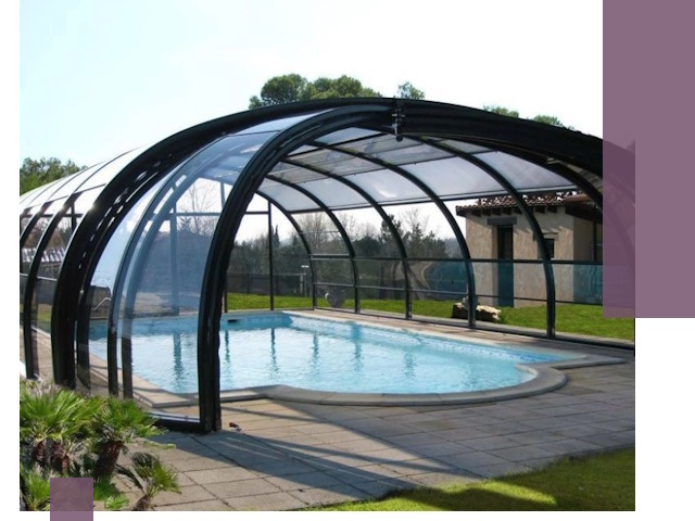 Навесы для бассейна в Железнодорожном: изготовление и монтаж под ключ