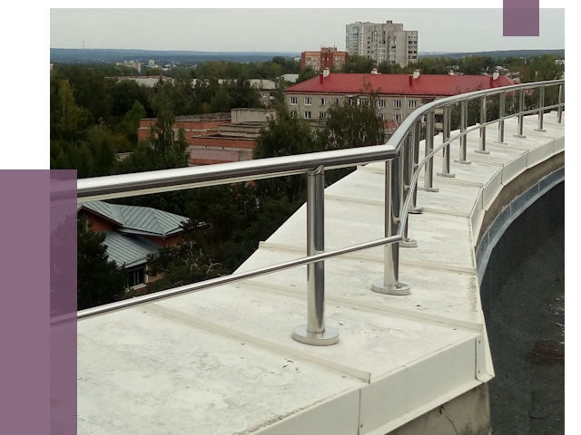 Парапеты и ограждения кровли в Железнодорожном от 4973 руб.