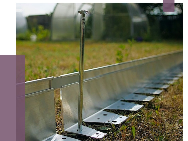 Металлические бордюры для газона в Железнодорожном от 4307 руб. | ПРОЛЁТ-Жлз