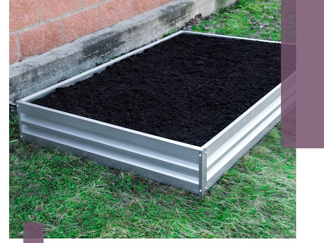 Металлические бордюры для грядок в Железнодорожном: прочность и аккуратность