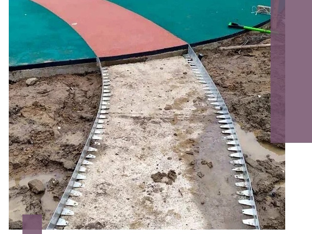 Металлические бордюры для дорожек в Железнодорожном — монтаж и изготовление