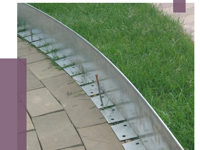 Металлические бордюры для тротуаров в Железнодорожном от 8716 руб.