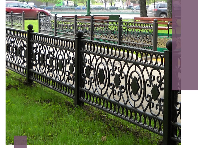 Секционные газонные ограждения под ключ в Железнодорожном