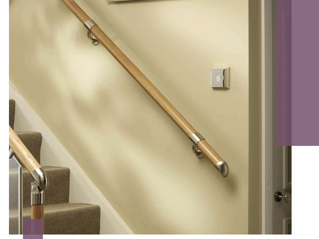 Монтаж пристенных поручней профессионально в Железнодорожном