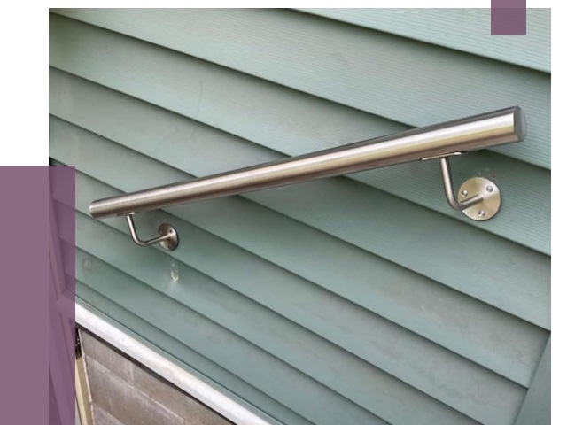 Поручни из нержавеющей стали в Железнодорожном от 7691 руб.  | ПРОЛЁТ-Жлз