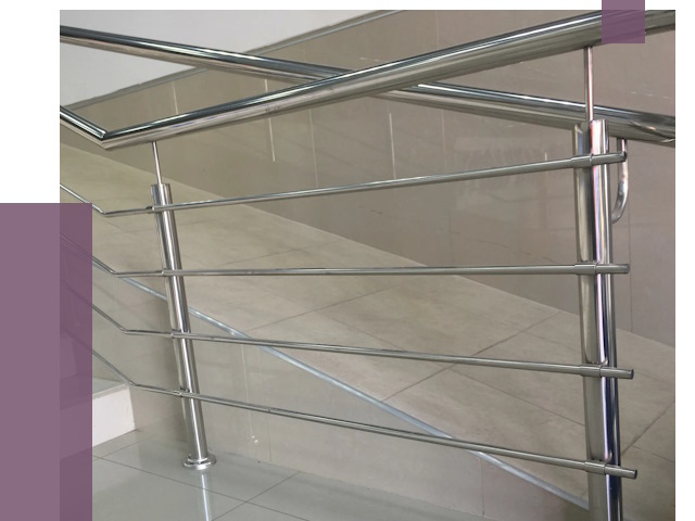 Изготовление поручней из нержавеющей стали в Железнодорожном