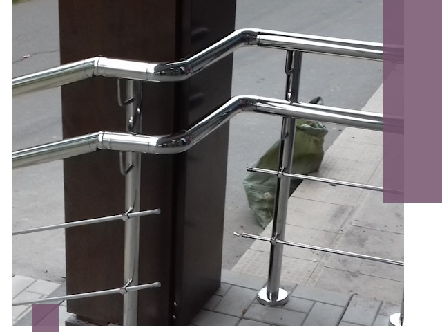 Монтаж поручней из нержавеющей стали в Железнодорожном качественно и быстро